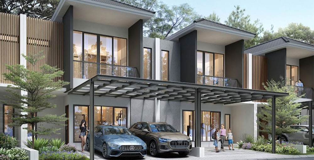 Tipe Cedar Wood @ Cluster Dammara